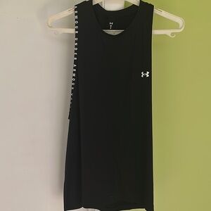Under Armour Black Sleeveless Muscle Tee